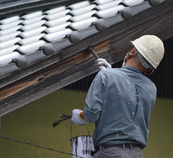 三重の地元職人による施工